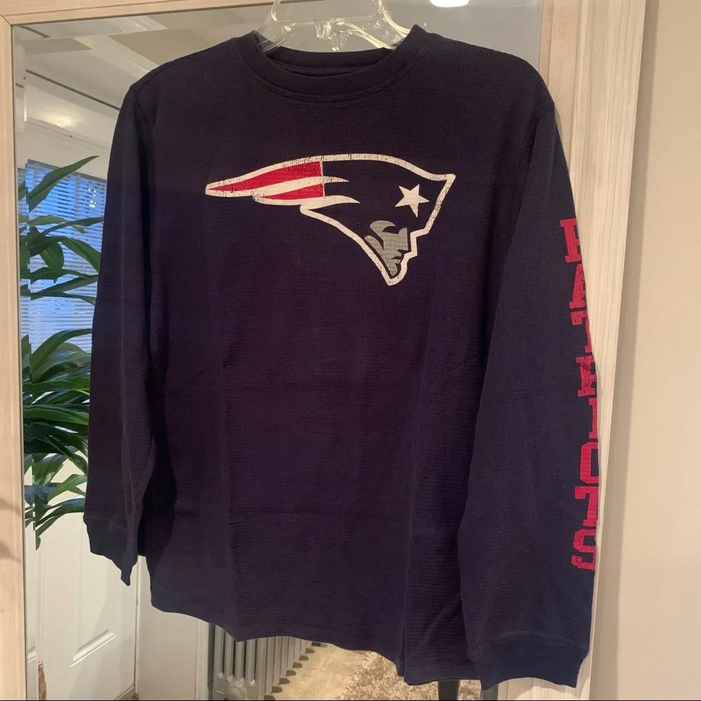 Boy’s Old Navy Patriots Football Long Sleeve Shirt